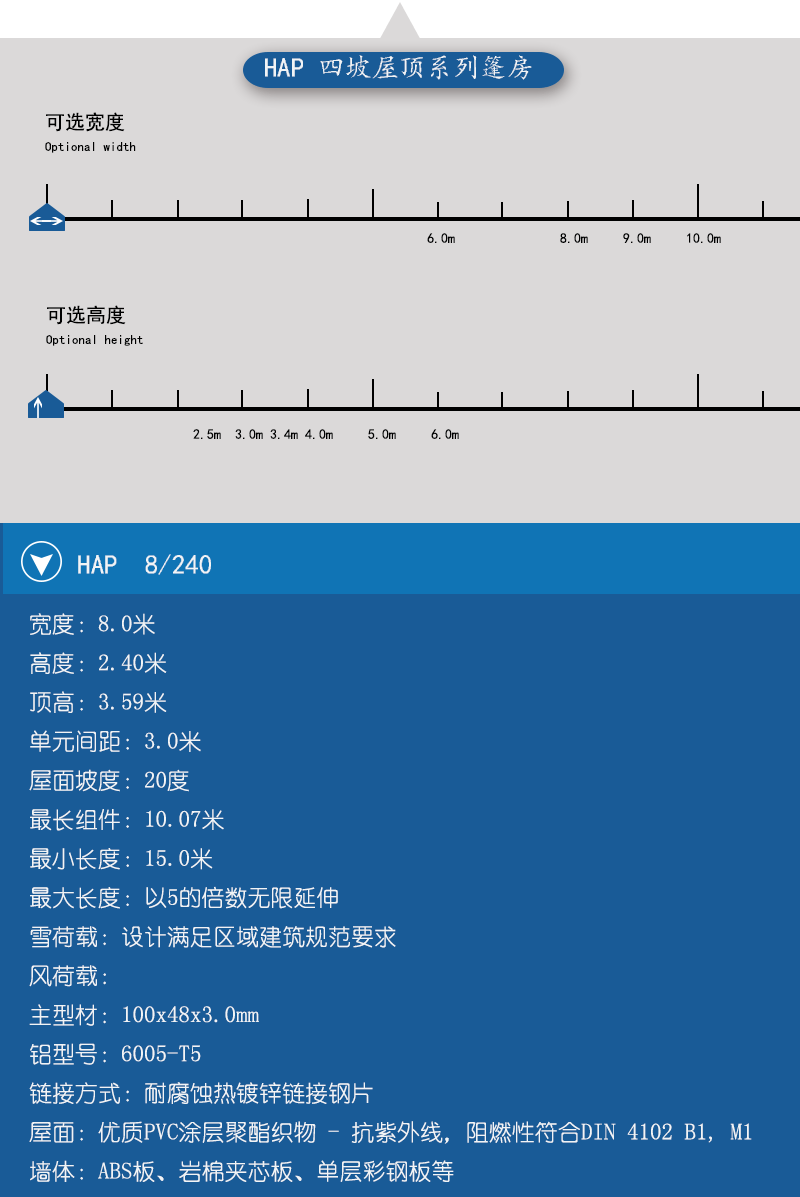 定制篷房，組合篷房，四坡屋頂篷房