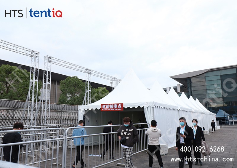 疫情當(dāng)前，華燁鋁合金篷房助力防控行動(dòng)！