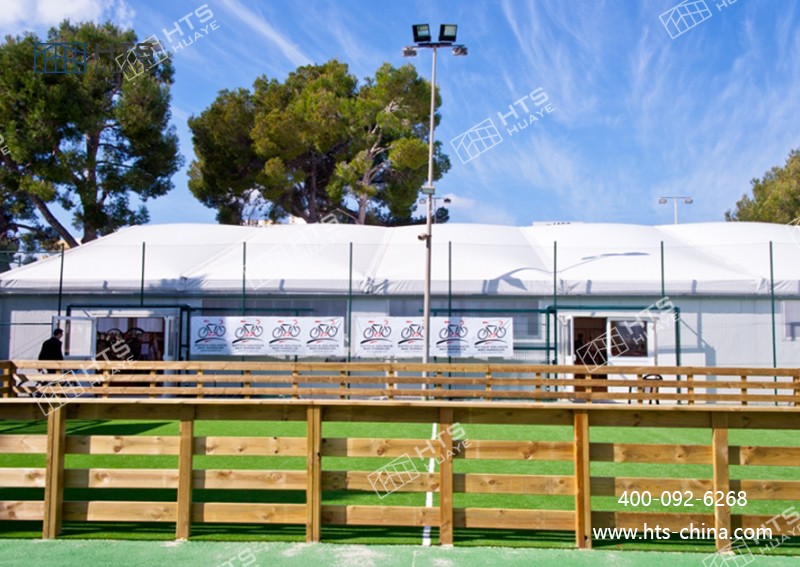 適配輪胎存儲需求，華燁建筑科技提供倉儲篷房解決方案