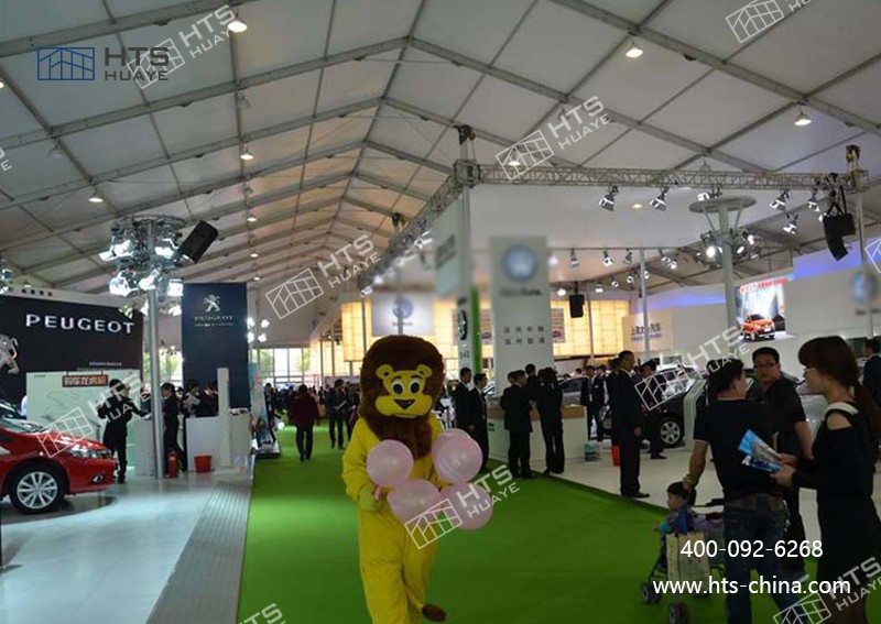 當(dāng)展會(huì)規(guī)模突破上限，展覽篷房成為最優(yōu)解