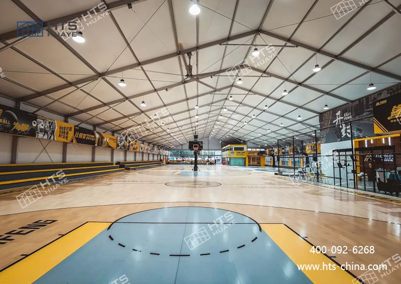 篷房球館建造效率碾壓鋼結構，20天打造專業(yè)級球館