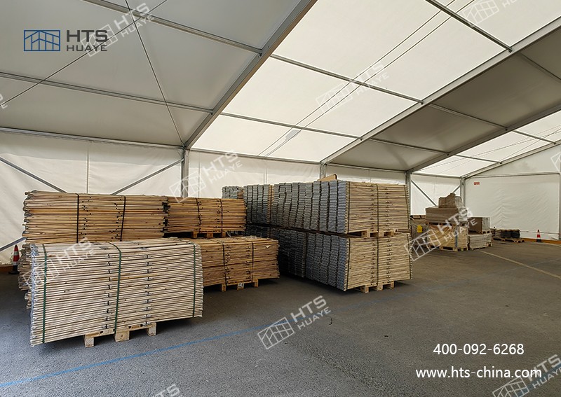 定制化倉儲篷房成為企業(yè)臨時倉儲的高性價比選擇